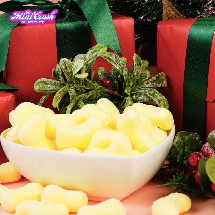 Frystorkat godis jul